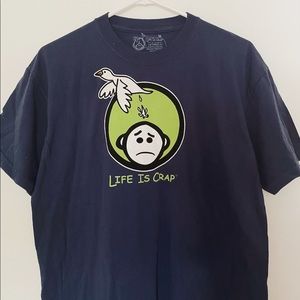 Unisex Tee “Life is Crap”